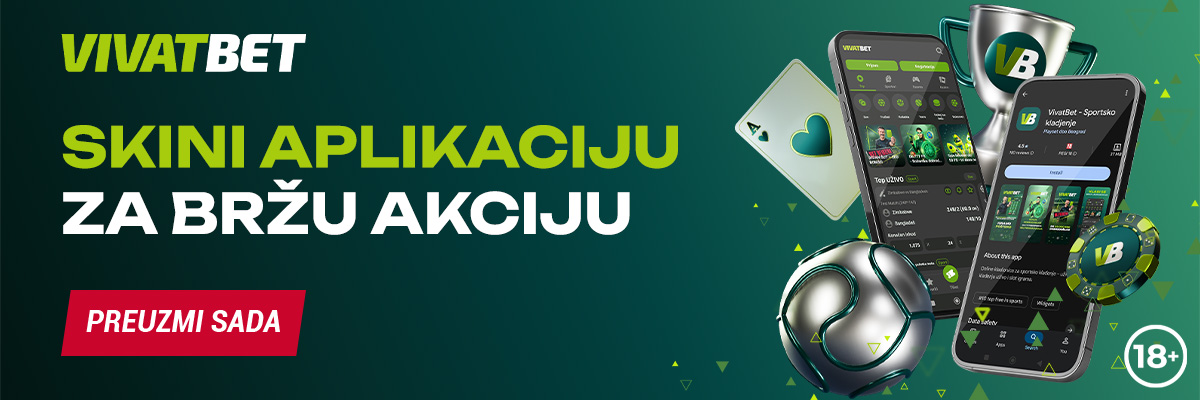 VIVATBET promotivni baner — mobilna aplikacija