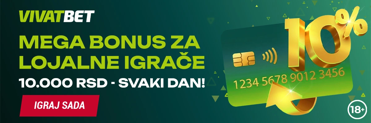 VIVATBET promotivni baner — program lojalnosti